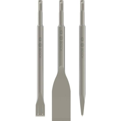 Bosch Accessories 2607019159 Beitelset 3-delig 20 mm Gezamenlijke lengte 250 mm SDS-Plus 1 set(s)