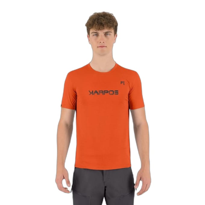 Karpos Loma Evo T-shirt Met Korte Mouwen Oranje M Man