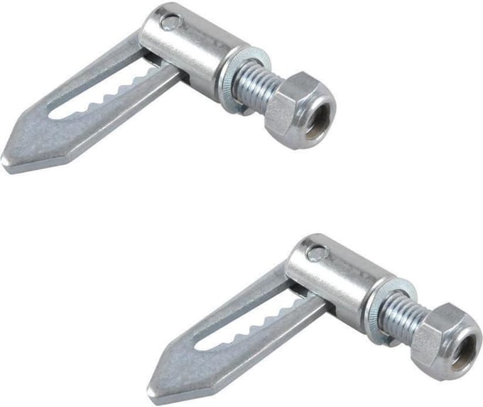 ProPlus Valsluiting - Tuimelsluiting - Lasbaar - M12 - 71 x 20 mm - Set van 2