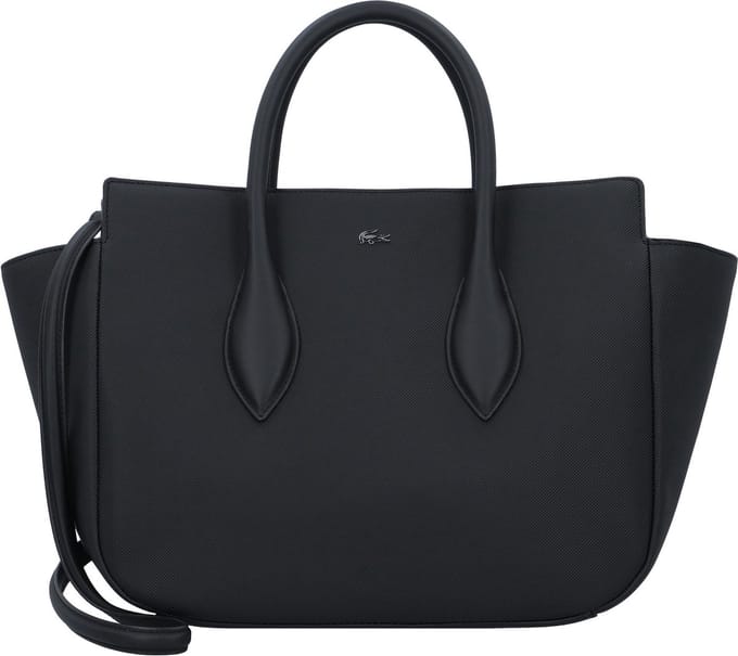 LACOSTE Handtas Schoudertas Daily City Top Handle Bag Noir Zwart