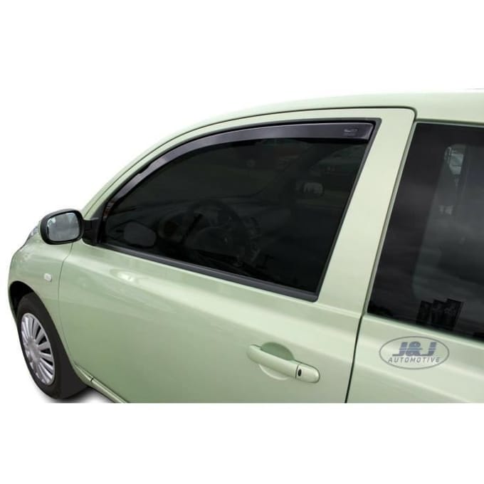 Déflecteurs d'air - Heko - Nissan Micra K12 - Fumé - Acrylique renforcé - Installation facile