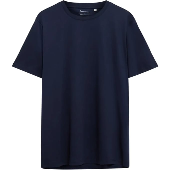 T-shirt KnowledgeCotton Apparel Mercerized