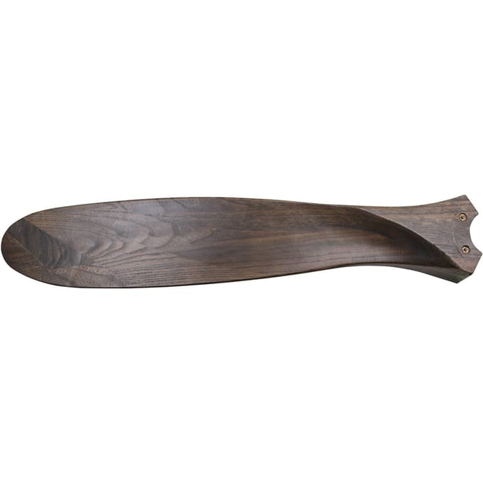 CasaFan Plafondventilator ECO GENUINO, chroom/notenhout, Ø 122 cm, stil