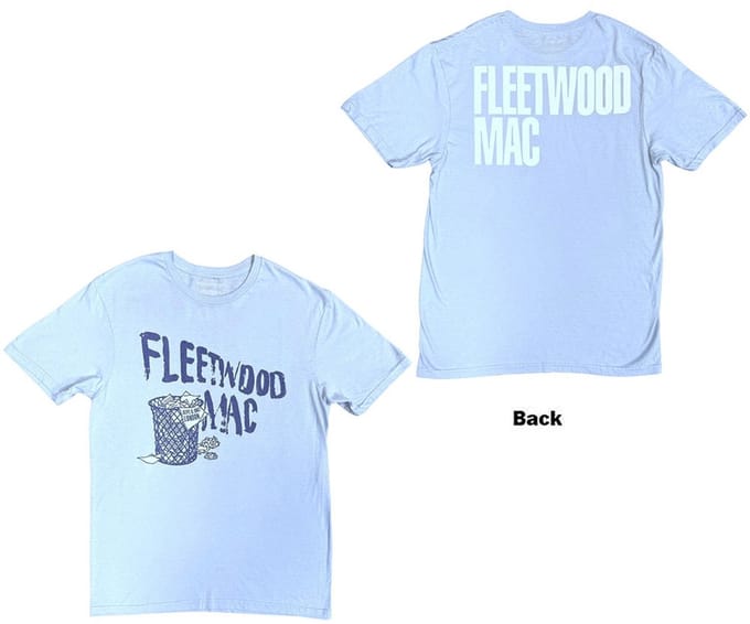 Fleetwood Mac - London Heren Tshirt - M - Blauw