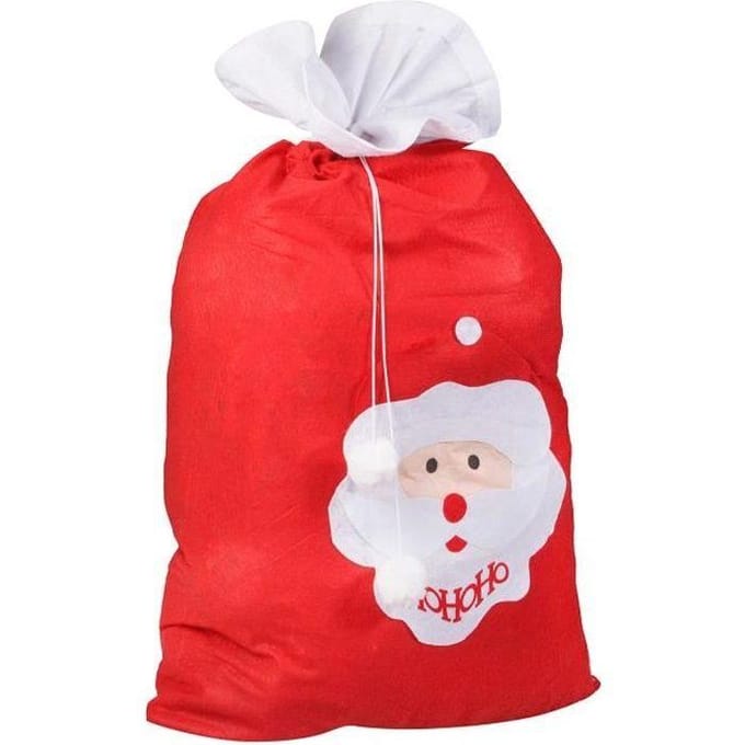 Springos Kerstzak | Cadeauverpakking | Cadeauzak | Cadeautas | Kerst | Rood/Wit