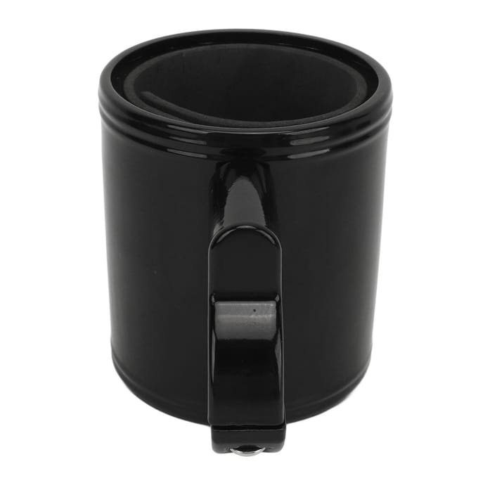 Motorfiets Stuur Bekerhouder Aluminiumlegering Verstelbare Drankhouder Bekers Waterfles Stuur black