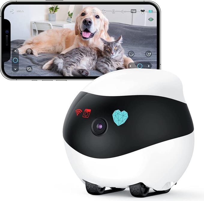 Hondencamera - Petcam - Hondencamera met App - Huisdier Camera - Honden Camera