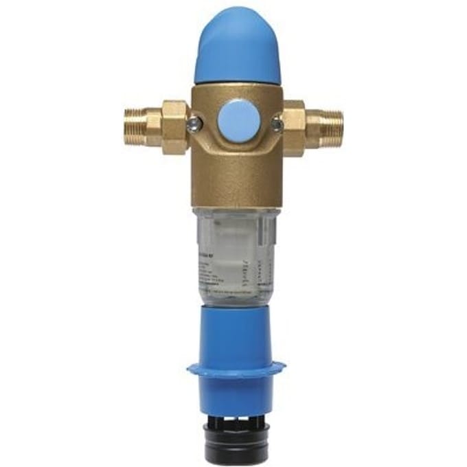 Terugspoelfilter messing R1'' 58 l/min