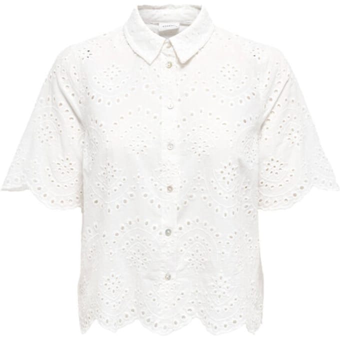ONLY - ONLVALAIS S/S SHIRT WVN NOOS Dames Blouse