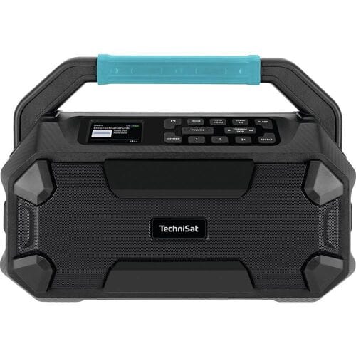 TechniSat VIOLA 231 OD Bouwradio DAB+, VHF (FM) DAB+, FM, Bluetooth Spatwaterbestendig Zwart