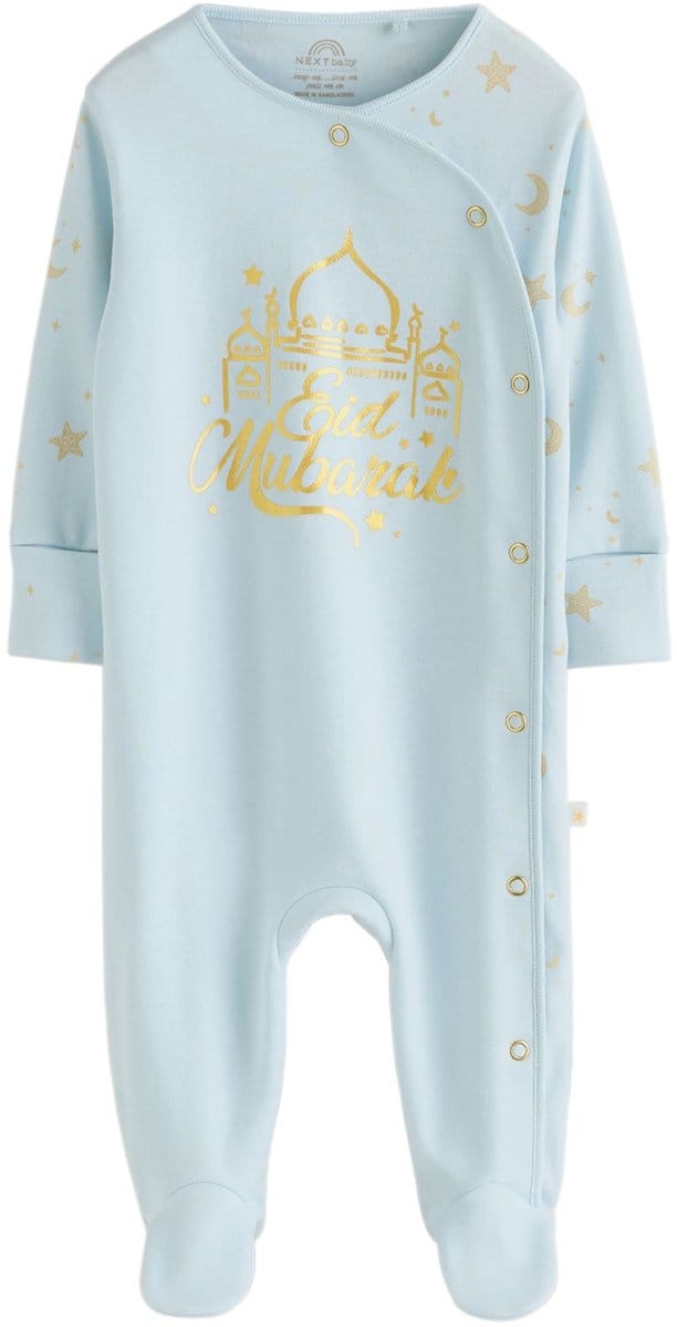 Next - Pasgeboren unisex - Eid babypyjama - Blauw