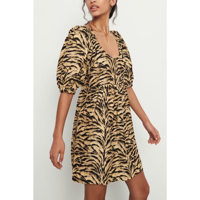 BA&SH Robe Zola Beige Taglia: S | Abiti Mini Outlet | Donna | Marrone