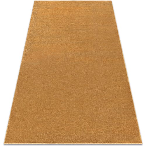 Kleden Rugsx Tapijt SOFTY uniform, enkele kleur goud 60x100 cm
