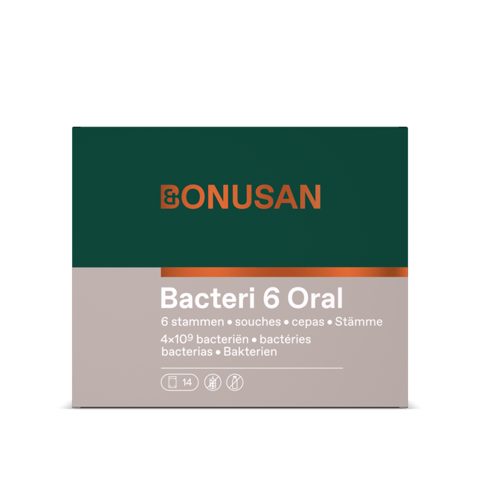 Bonusan Bacteri 6 Oral 14 Zakjes