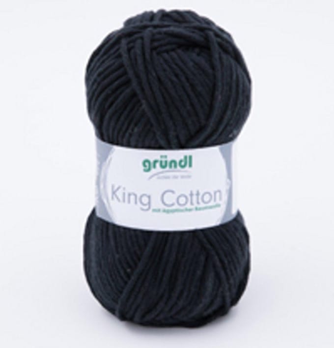 3360-18 King Cotton 10x50 gram antraciet