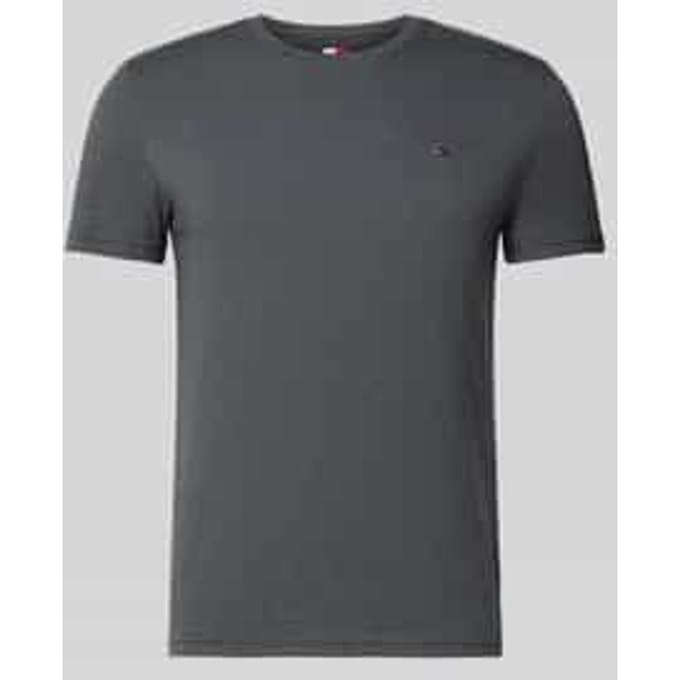 Regular fit T-shirt van katoenmix