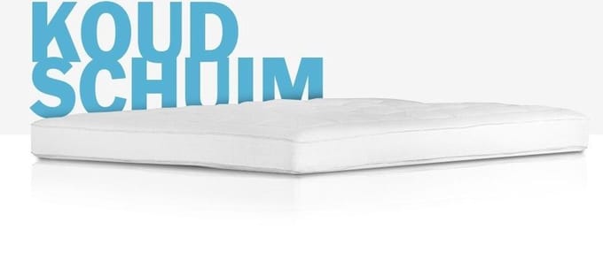 Koudschuim topdekmatras 10 cm 80 x 200 cm