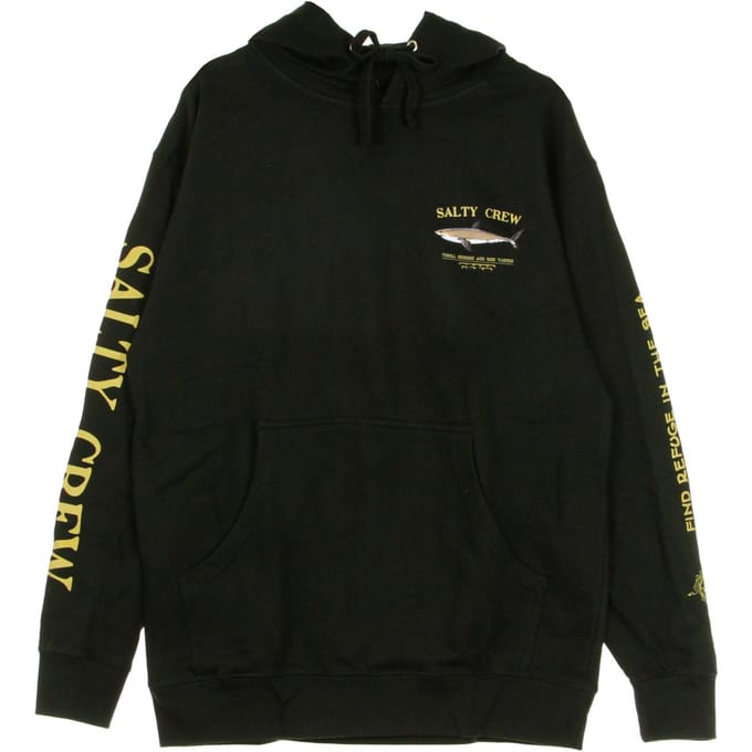 Herenhoodie Bruce Hood Fleece Zwart