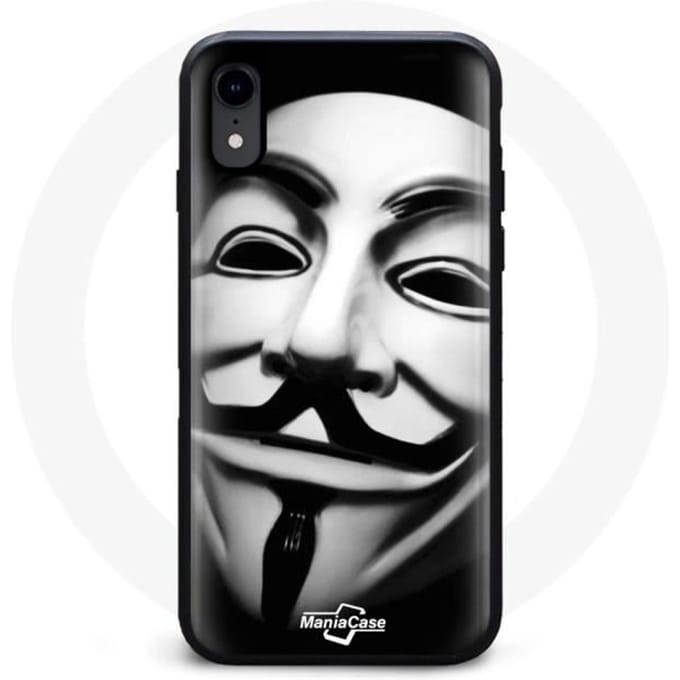 Iphone X hoesje Anoniem masker