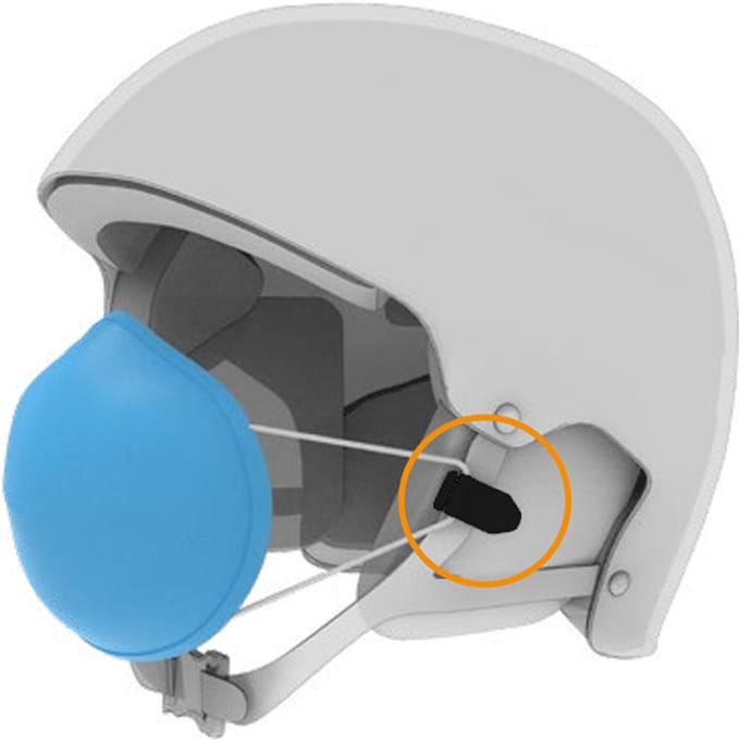 Duijvestein Masker Clip Zwart One
