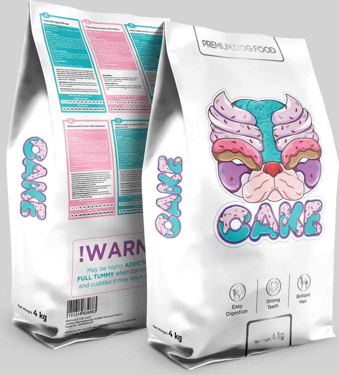 CAKE DOG FOOD®- 4 KG