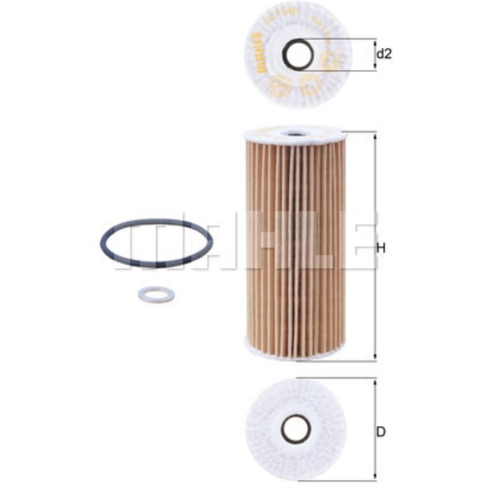 Oliefilter KNECHT OX1048D