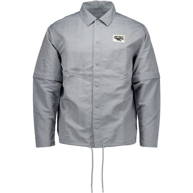 Hi-tec Hts74 Lm Zip-off Shirt Lange Mouw Overhemden Grijs Htsa01004