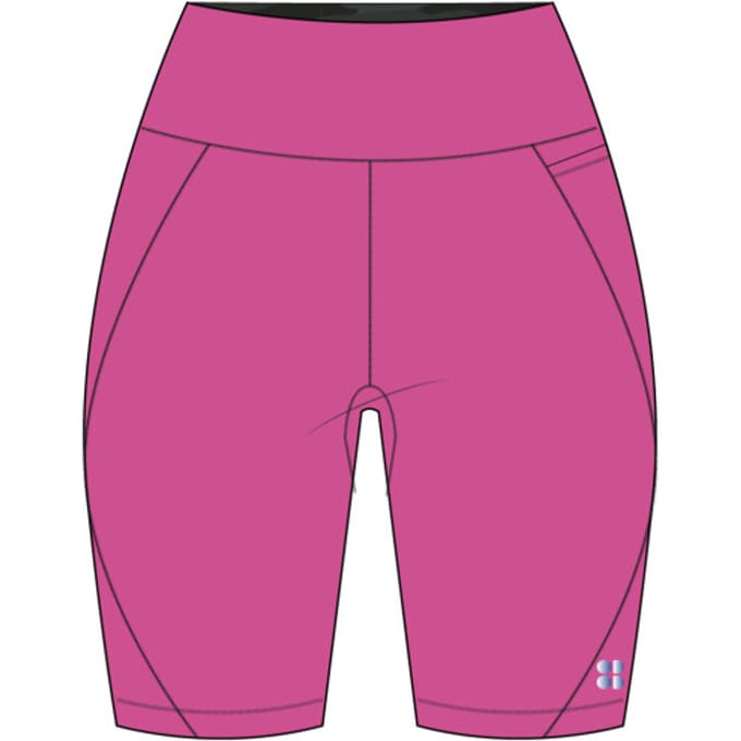 Sweaty Betty Power Biker Shorts ROZE - Maat S