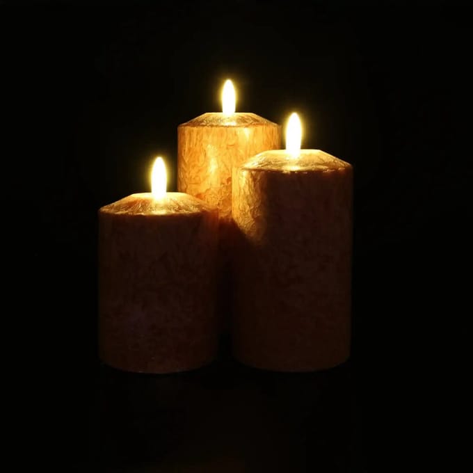 Mansion atmosphere Ledkaars Marble rood – 7,5x10cm