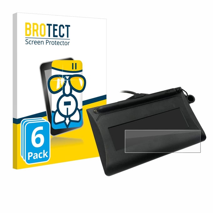 Screenprotector 6 Stuks voor Topaz T-LBK460-HSB-R Beschermglas transparant