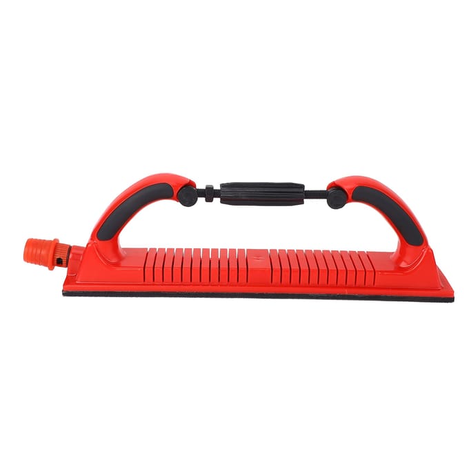 Longboard Handschuurvijlblok Verstelbare Radius Stofafzuiging Schuurmachine met Handvat Rood