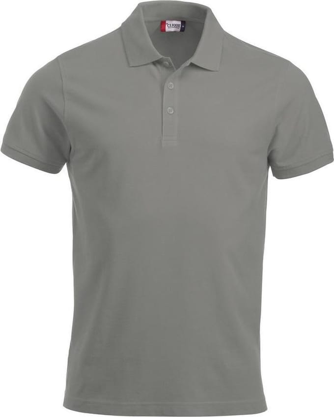 Clique Classic Lincoln S/S 028244 - Zilver-grijs - L