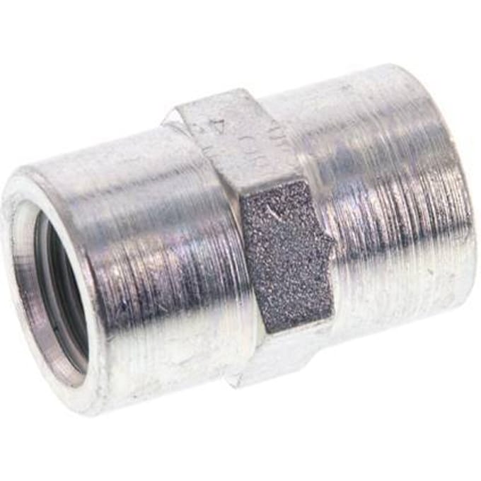 G 1/4'' Verzinkt Stalen Sok 350 Bar - Hydrauliek [2 Stuks]