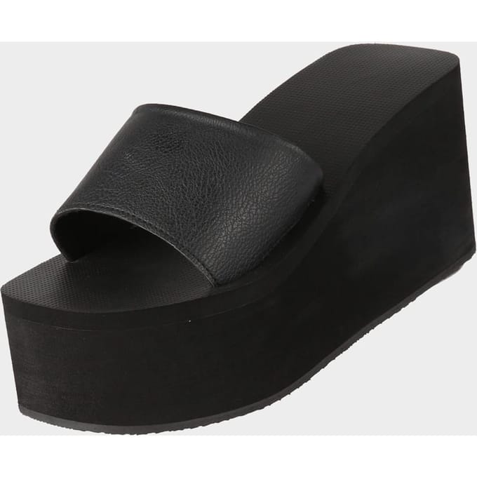 Originele zwarte teenslipper