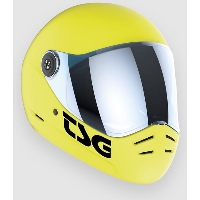 TSG Pass 2.0 Solid Color +Bonus Visor Helm geel