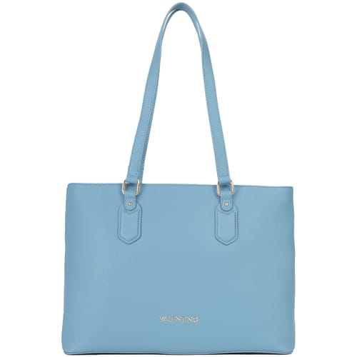 VALENTINO schoudertas Brixton Shopping Bag Avio blauw