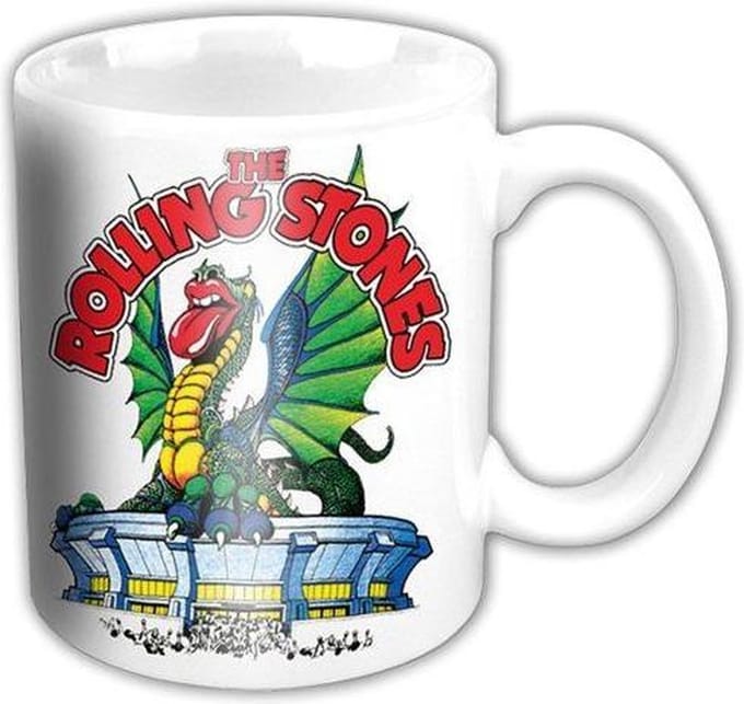 Rolling Stones - Dragon - Bedrukte Mok Beker