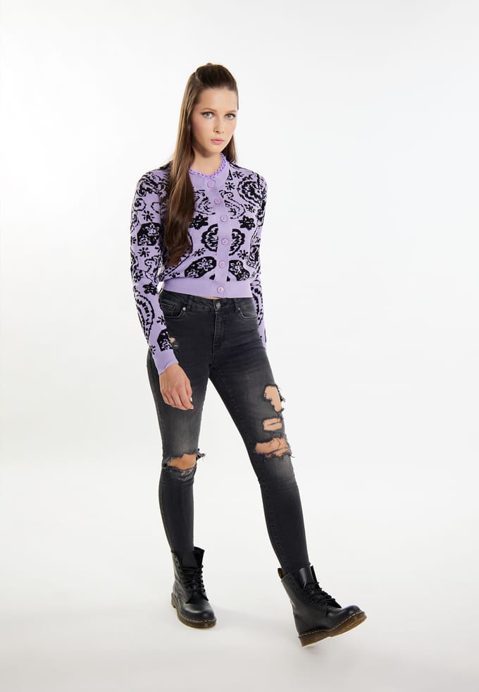 Mymo Vest Dames violet