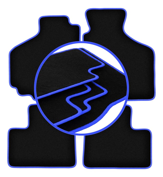 CARLUX-BLUE automatten voor: Suzuki Ignis I hatchback (2001-2008)