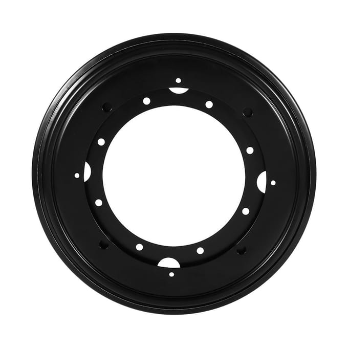 Zware Ronde Gegalvaniseerde Lazy Susan Draaitafel Lager Roterende Draaiplaat (9  Zwart)