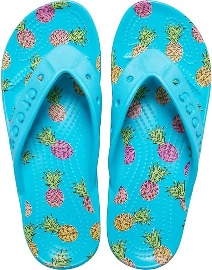 Crocs Baya II Graphic Flip Digital Aqua/Multi Maat 45/46 US M11