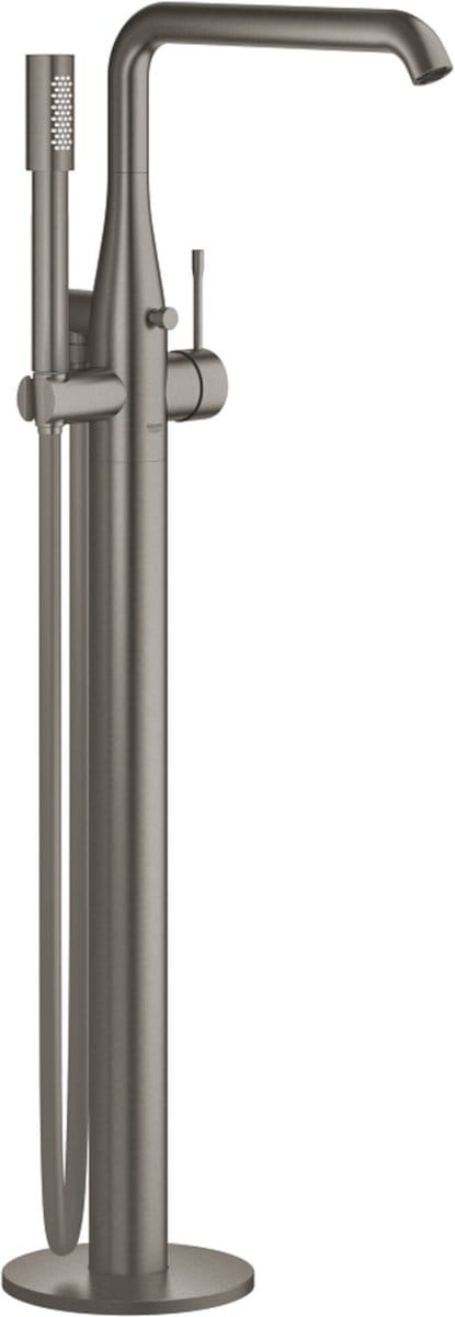 Grohe Essence Badmengkraan Vrijstaand Hard Graphite Geborsteld