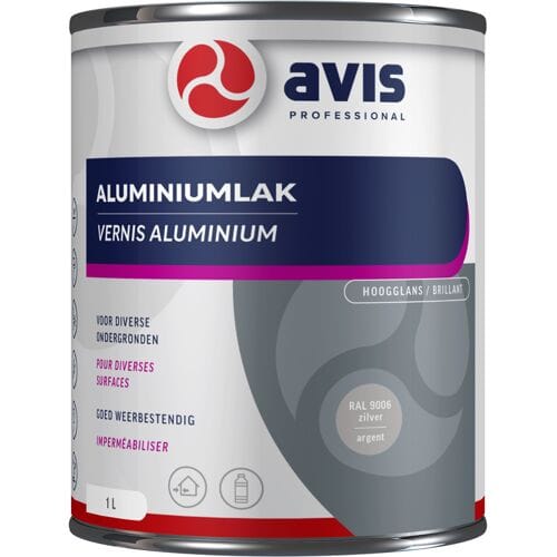 Avis Aluminiumlak - RAL 9006