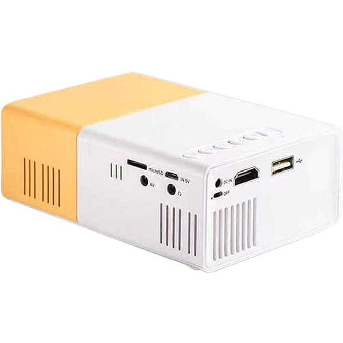 YG300 Mini projecteur Audio YG-300 HD USB Mini projecteur prise en charge 1080P lecteur multimédia maison maison YG-300 HD USB
