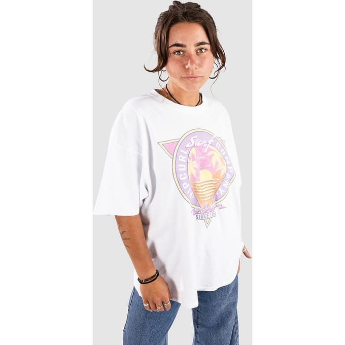 Rip Curl Es Vedra Heritage T-Shirt wit