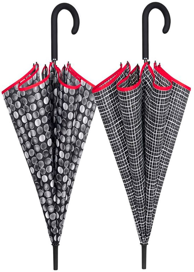 Paraplu's Perletti Parapluie 61 cm assorted automatique résistant au vent