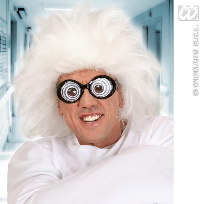 Professor pruik volwassenen