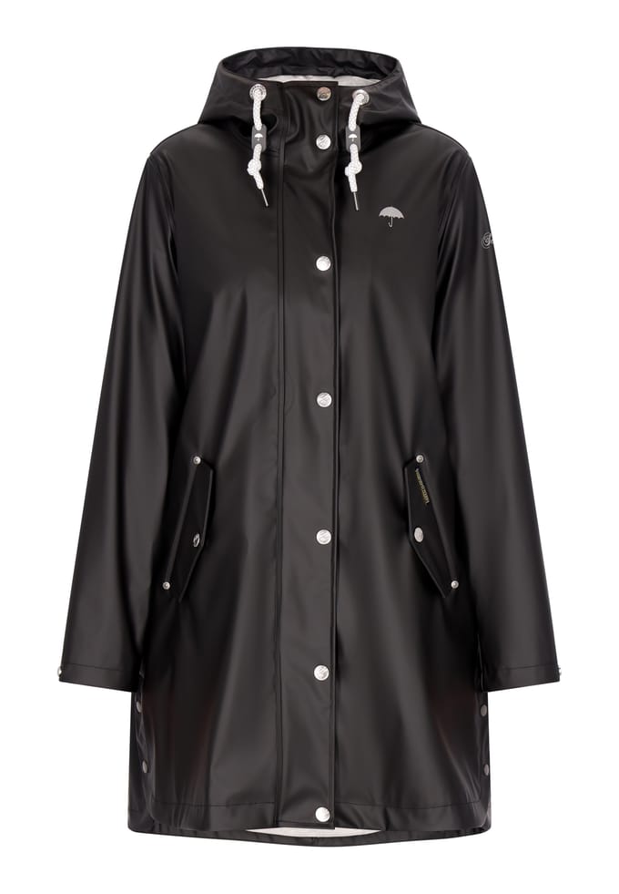 Schmuddelwedda Mackintosh Dames zwart