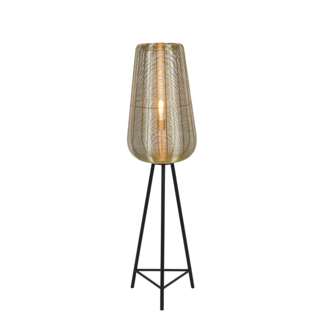 Light & Living Adeta Vloerlamp - Goud - Ø37x135 cm