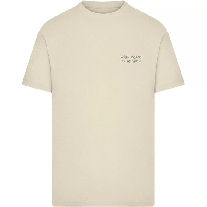 T-shirt Mister Tee Never Too Late To The Party